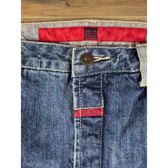 VTG Y2K NWT Marithe Francois Girbaud Circulator SZ 38M Baggy Men's Jeans BKW27K - Picture 7 of 12